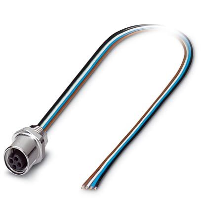 Встраиваемые разъемы-SACC-E-M5FS-4CON-M5/0,5