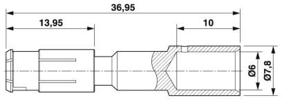 Обжимной контакт-SM-36KS016