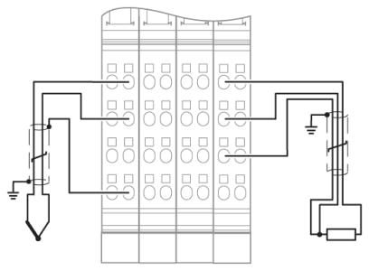 Клеммы Inline-IB IL EX-IS TEMP 4 RTD/TC-PAC