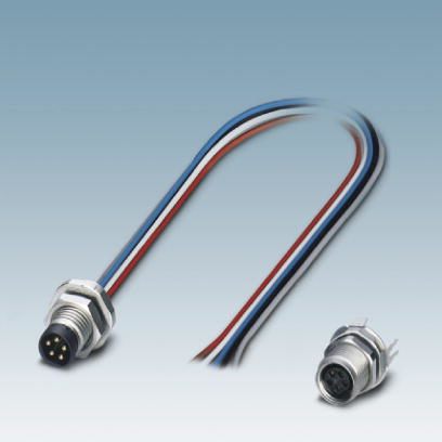 Встраиваемые разъемы-SACC-DSI-M 8FS-3CON-L180