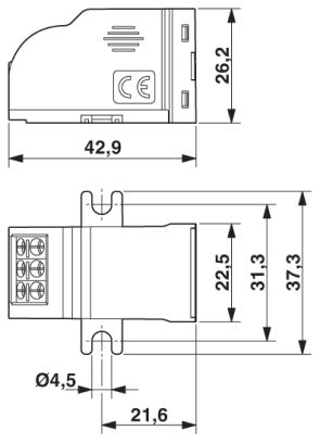 Устройство защиты от перенапряжений, тип 3-BT-1S-230AC/A