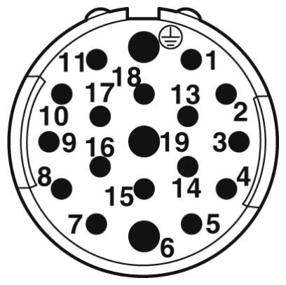 Кабельный соединитель-CA-1RP1N8A8008S
