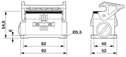 Корпус-HC-STA-B10-SLWS-2SSM25-ELC-AL