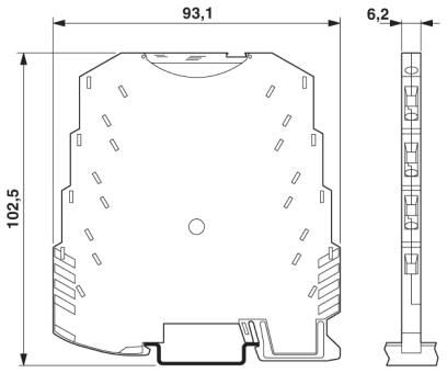 Пассивное устройство для развязки-MINI MCR-SL-1CP-I-I