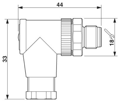 Разъем-SACC-M12MR-5CON-PG 9-VA