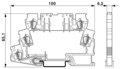 Устройство защиты от перенапряжений-TT-ST-2-PE/S1-24DC