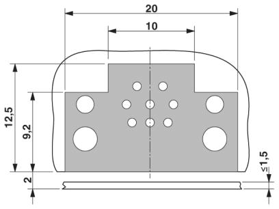 Встраиваемые разъемы-SACC-CI-M12MS-8CON-L90 SCO
