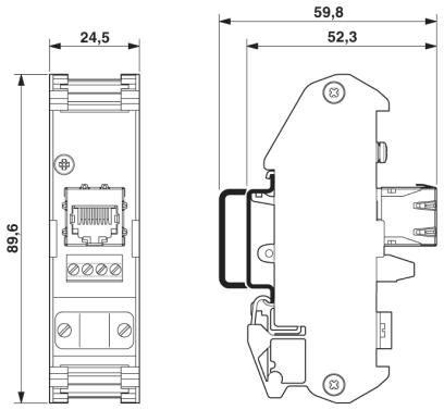 Патч-панель-FL CAT5 TERMINAL BOX