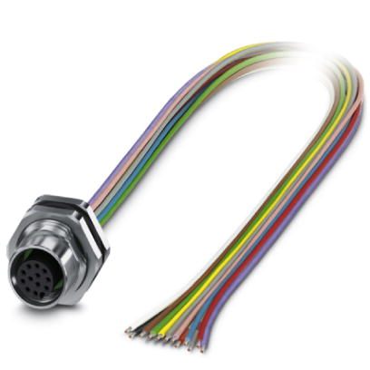 Встраиваемые разъемы-SACC-DSI-M12FS-12P-M16XL/0,5