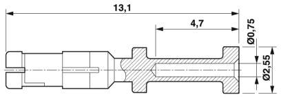Обжимной контакт-SB-10KS001
