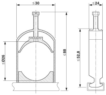 Cable clamp-WCC 26
