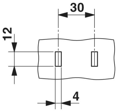 Зажим для экрана-SK 28-D