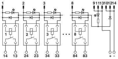 Активный модуль-UMK-8 RM/MR-G24/ 1/PLC