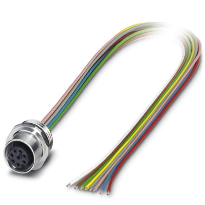 Проходная деталь-SACC-E-M12FS-8CON-PG9/1,0 VAPO