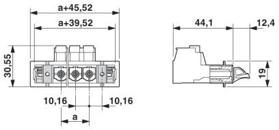 Разъем печатной платы-DFK-PC 16/ 5-STF-10,16
