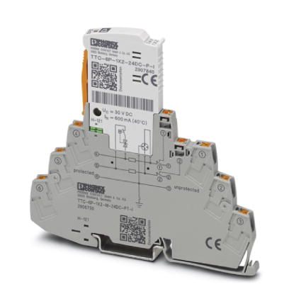 Устройство защиты от перенапряжений-TTC-6P-1X2-M-24DC-PT-I