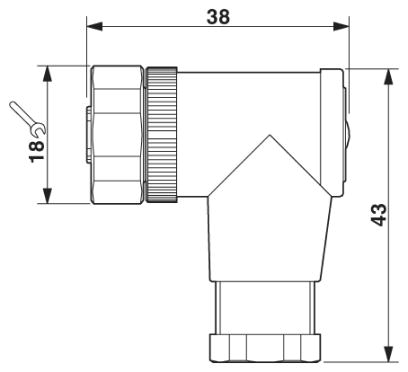 Разъем-SACC-M12FR-5CON-PG 7-VA