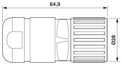 Кабельный соединитель-SF-5ES1N8A80DU