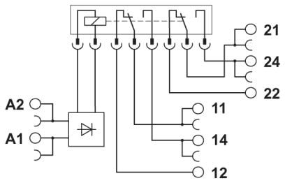 Релейный модуль-PLC-RSC-24DC/21-21/ATEX