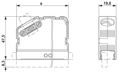 Корпус кабельного разъема-KGS-MSTB 2,5/ 8