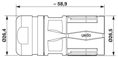 Кабельный соединитель-CA-09P1N1280DNS
