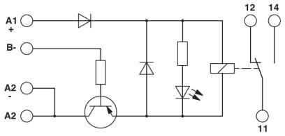 Комбинированное реле-EMG 22-REL/KSR-G 24/TRP35
