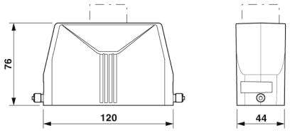 Корпус-HC-STA-B24-HHFS-1TTM40-EL-AL