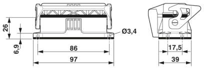 Корпус-HC-EVO-D25-BWSC-PLR-BK