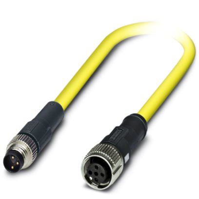 Кабель для датчика / исполнительного элемента-SAC-3P-M8MS/ 0,5-542/FS SCO BK