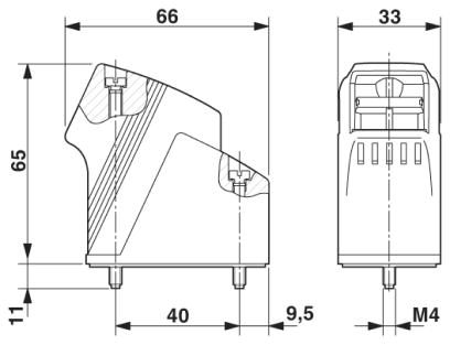 Capot passe-câble-VC-K-T1-Z-M20