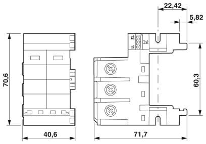 Базовый элемент-VAL-MS BE/1+1/1U/FM