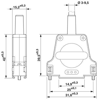 Сальниковый корпус D-SUB-CUC-DST-GZNI-S/DSSC9