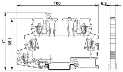 Устройство защиты от перенапряжений-TT-ST-2-PE-24DC