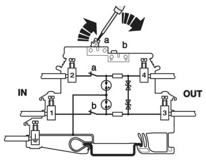 Устройство защиты от перенапряжений-TT-2-PE-M-24DC