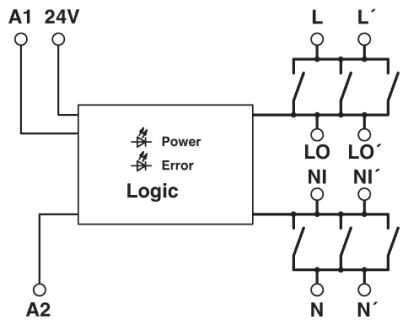 Реле сопряжения-PSR-SCP-24DC/ETP/1X1