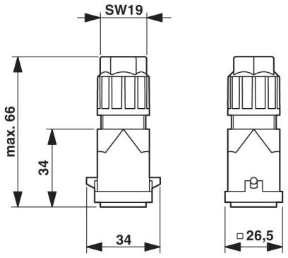 Разъем-HC-A3-STQ1,5-TFL-G-PA