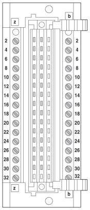 Блок для установки плат-SKBI 32/F/ZB
