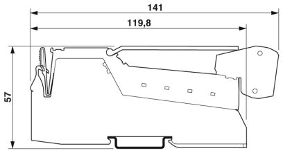 Устройство сопряжения с шиной-ILB S3 24 DI8 DO4 AO2 INC-IN2