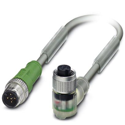 Кабель для датчика / исполнительного элемента-SAC-5P-M12MS/ 3,0-802/M12FR-3L