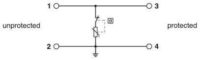 Устройство защиты от перенапряжений-TTC-6-MOV-C-48DC-PT-I