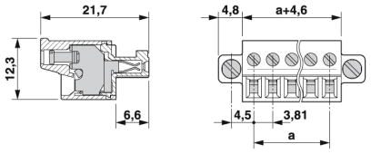 Разъем печатной платы-FRONT-MC 1,5/ 8-STF-3,81