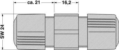 Кабельный соединитель-Q 1,5/3IDC/13-13KU-KU