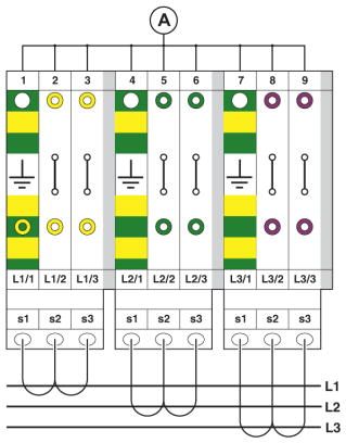 Измерительная клемма с ползунковым размыкателем-PTME 6-CT/1P