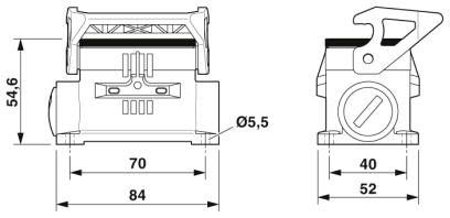 Корпус-HC-STA-B06-SLWS-2SSM20-ELC-AL