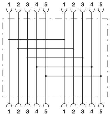 Разветвитель питания-VS-PPC-J-4X-1227