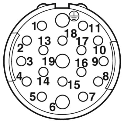 Кабельный соединитель-CA-1RS1N8AT008S