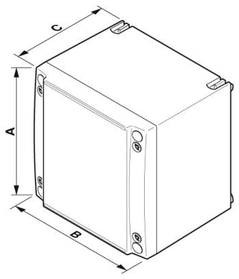 Клеммная коробка-D PX A 360X360X145