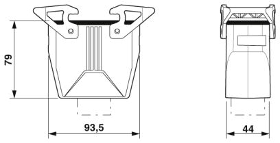 Корпус-HC-STA-B16-CHWD-1TTM32-ELC-AL
