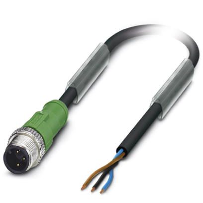 Кабель для датчика / исполнительного элемента-SAC-3P-M12MS/1,5-PUR