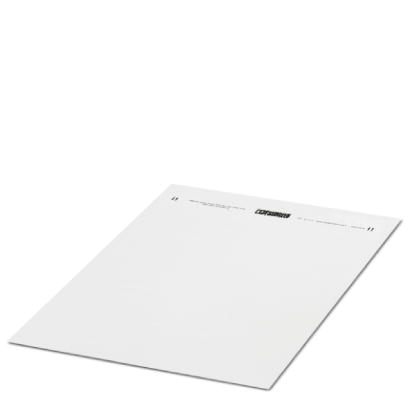 Маркировочный лист-SK U/3,8 WH:UNBEDRUCKT